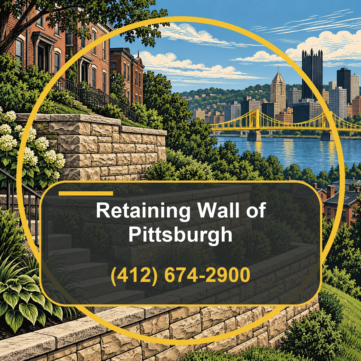 Retaining Wall of Pittsburgh
